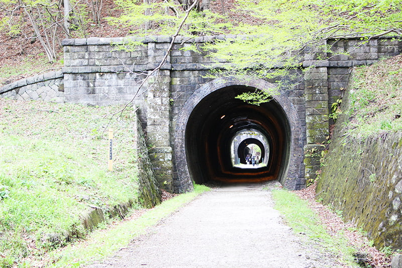 アプトの道　第3号トンネル前